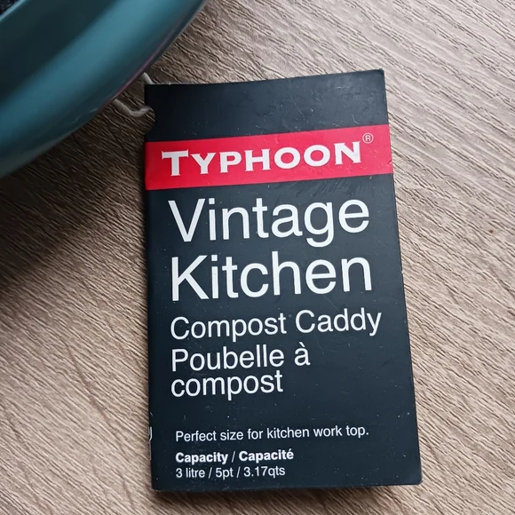NWT Typhoon Vintage Kitchen Compost Caddy - Picture 12 of 13